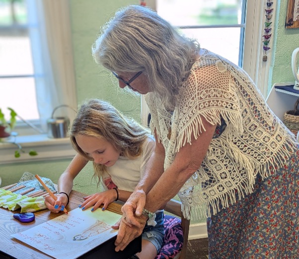 student and teacher in classroom